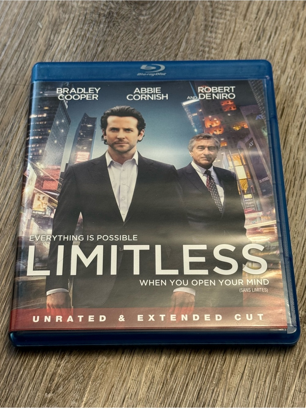 Limitless Blu-ray